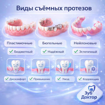 Съёмные протезы