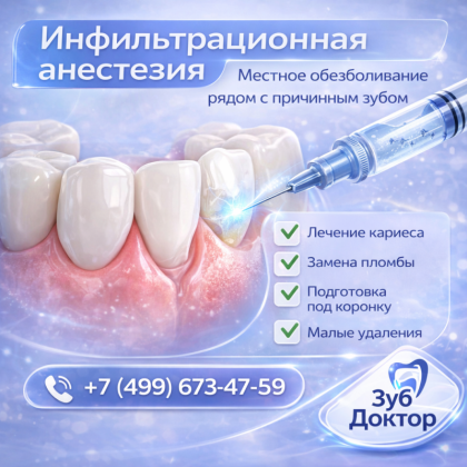 Инфильтрационная анестезия