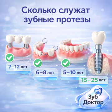 Как часто нужно менять зубные протезы