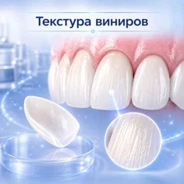 Текстура виниров: почему зуб не должен быть плоским