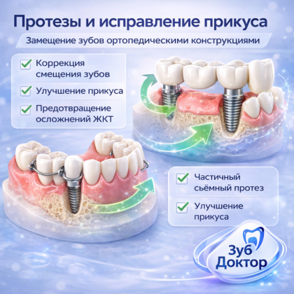 Протезирование и прикус