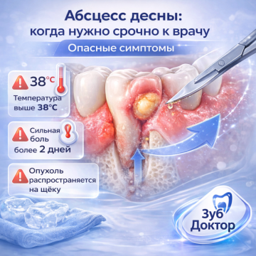 Абсцесс десны