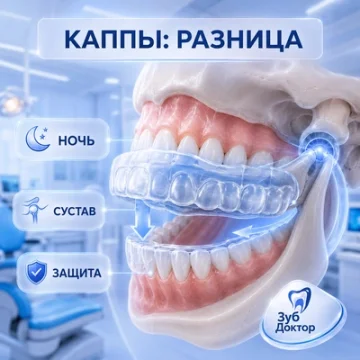 Суставная каппа и ночная каппа: в чём разница