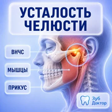 Челюсть устает при разговоре: что проверить у гнатолога