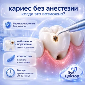 Можно ли лечить кариес без анестезии