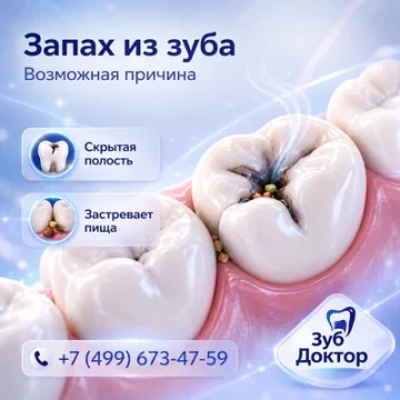 Неприятный запах из одного зуба: что проверить